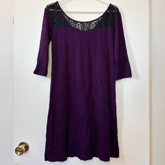 🎉4/30$🎉 Purple and Gray Women's Dress💜🩶 - Picture 4 of 4